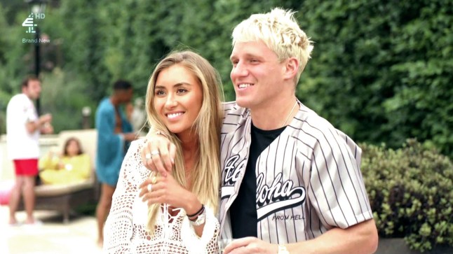 Sophie Habboo, Jamie Laing. Made in Chelsea (Picture: E4)
