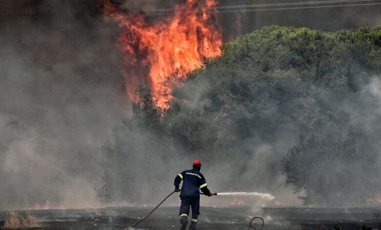 Wildfires scorch Greece as heatwave grips parts of Europe | Climate Crisis News
