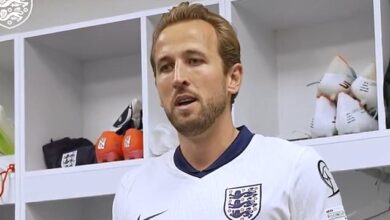 Harry Kane Presents Legacy Cap to Djed Spence After England Debut